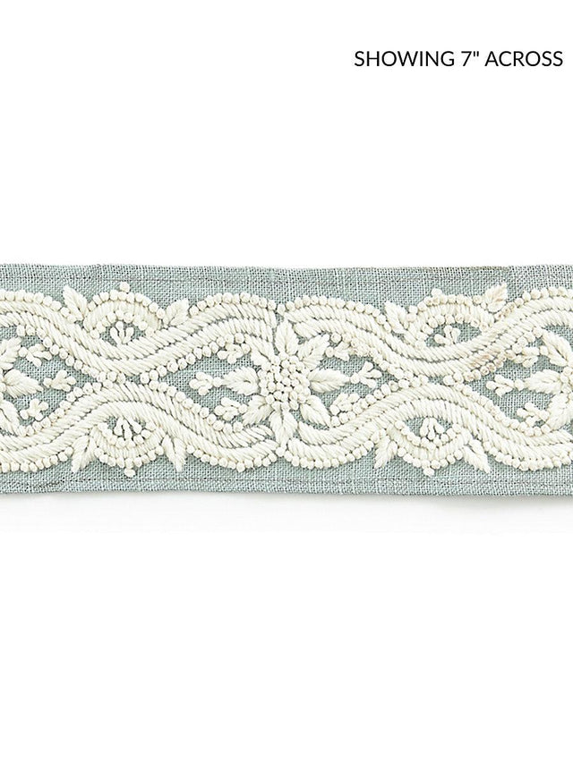 Scalamandre Linnea Embroidered Tape Skylight Trim