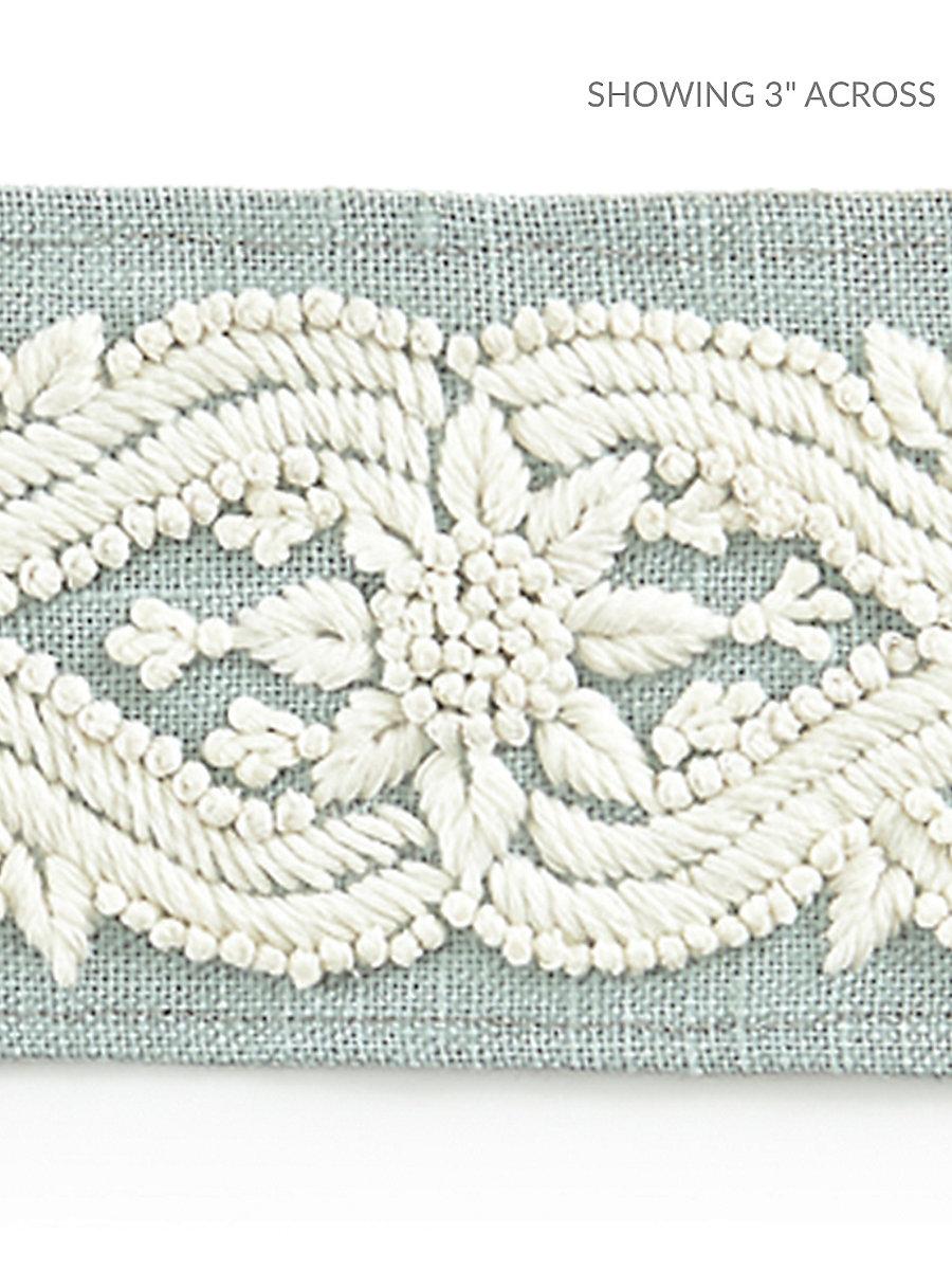 Scalamandre Linnea Embroidered Tape Skylight Trim