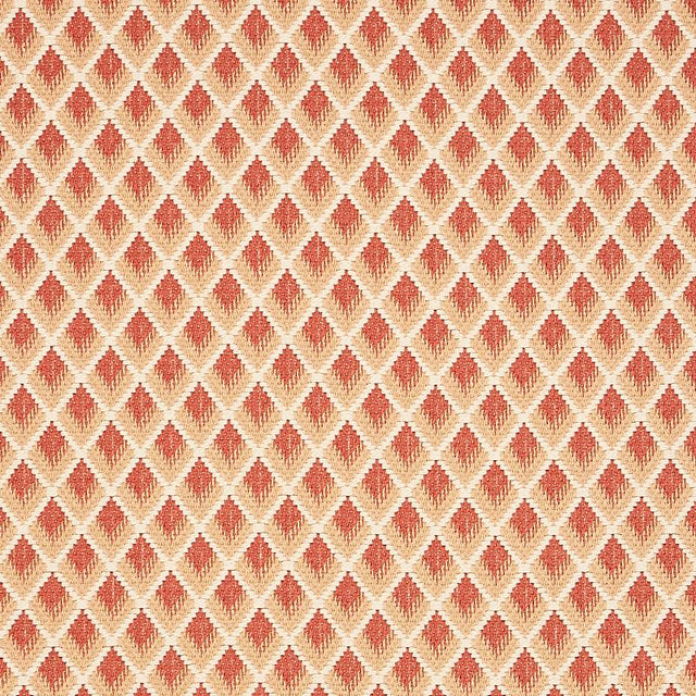 Schumacher Hammerick Diamond Clay Fabric