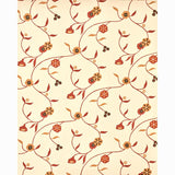 Schumacher Indira Embroidery Spice Fabric