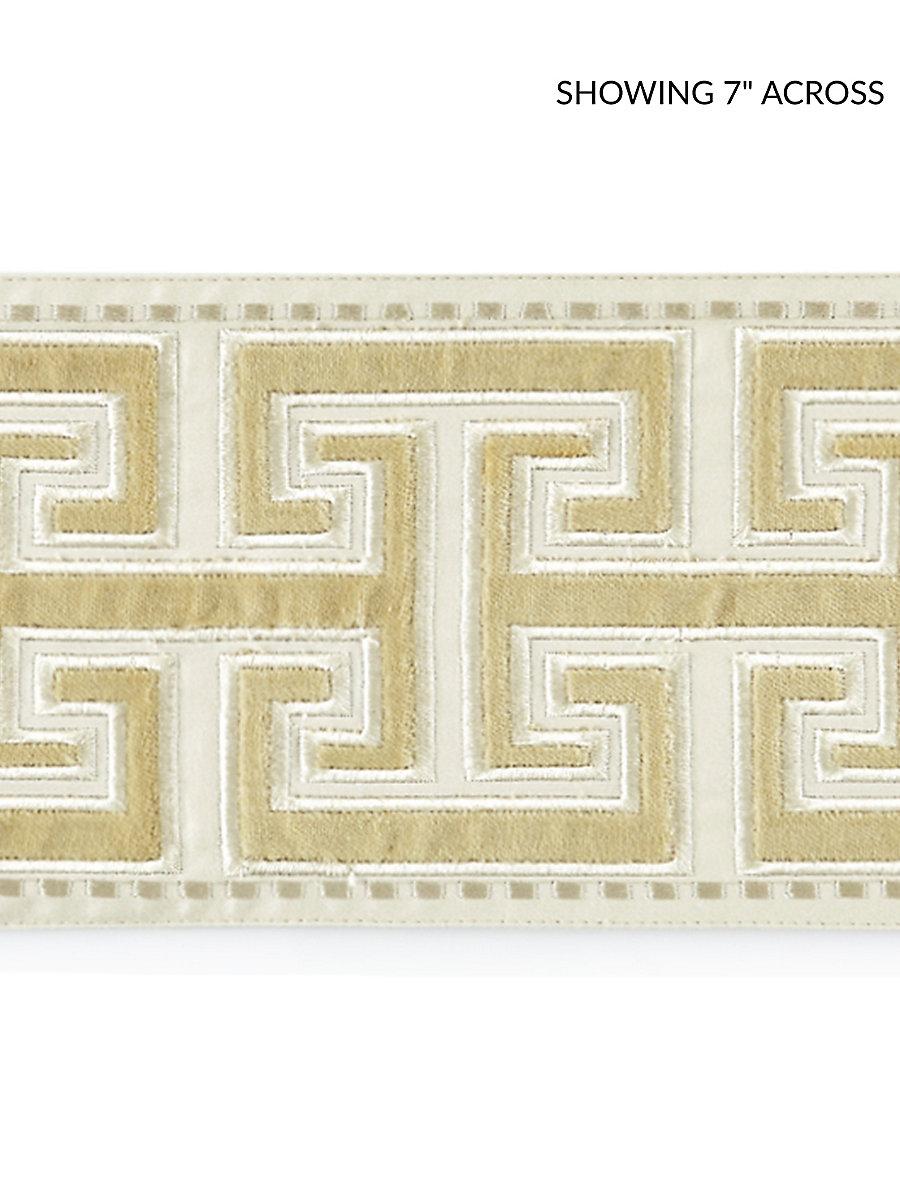 Scalamandre Luxor Velvet Tape Sand Trim