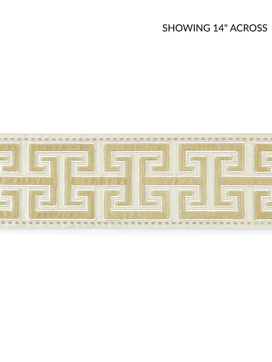 Scalamandre Luxor Velvet Tape Sand Trim