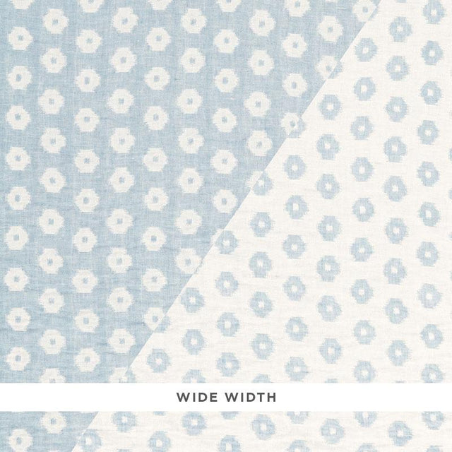 Schumacher Timur Weave Sky Fabric
