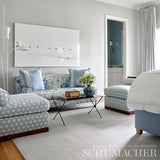 Schumacher Timur Weave Sky Fabric