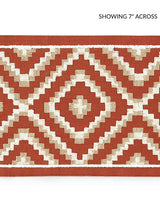 Scalamandre Medina Embroidered Tape Carnelian Trim