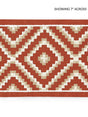 Scalamandre Medina Embroidered Tape Carnelian Trim