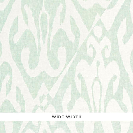 Schumacher Tokat Weave Aqua Fabric