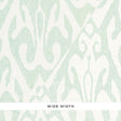 Schumacher Tokat Weave Aqua Fabric