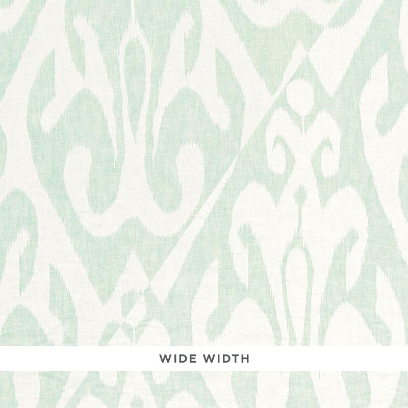 Schumacher Tokat Weave Aqua Fabric