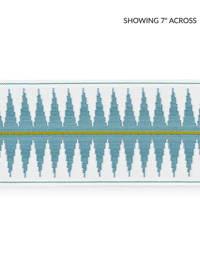 Scalamandre Soleil Tape Turquiose Trim
