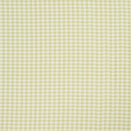 Schumacher Dalton Silk Gingham Leaf Fabric