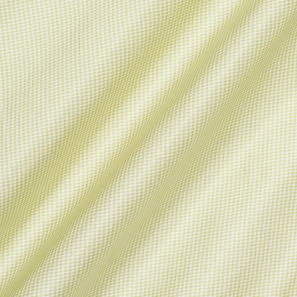 Schumacher Dalton Silk Gingham Leaf Fabric