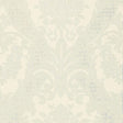 Schumacher Toscana Linen Damask Powder Blue Fabric