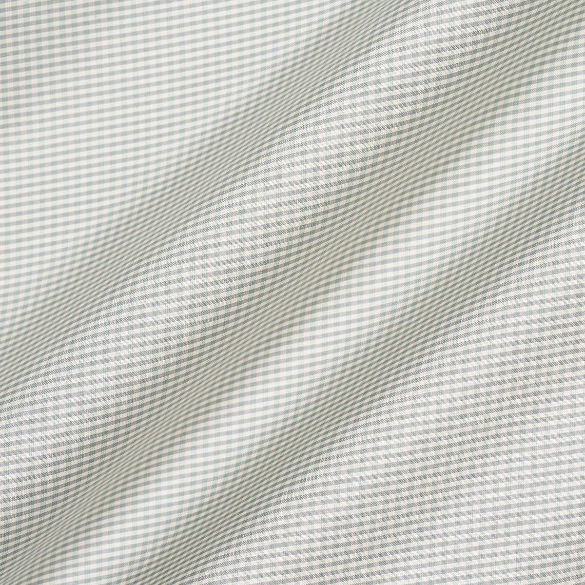Schumacher Dalton Silk Gingham Chambray Fabric