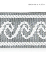 Scalamandre Wave Tape Smoke Trim