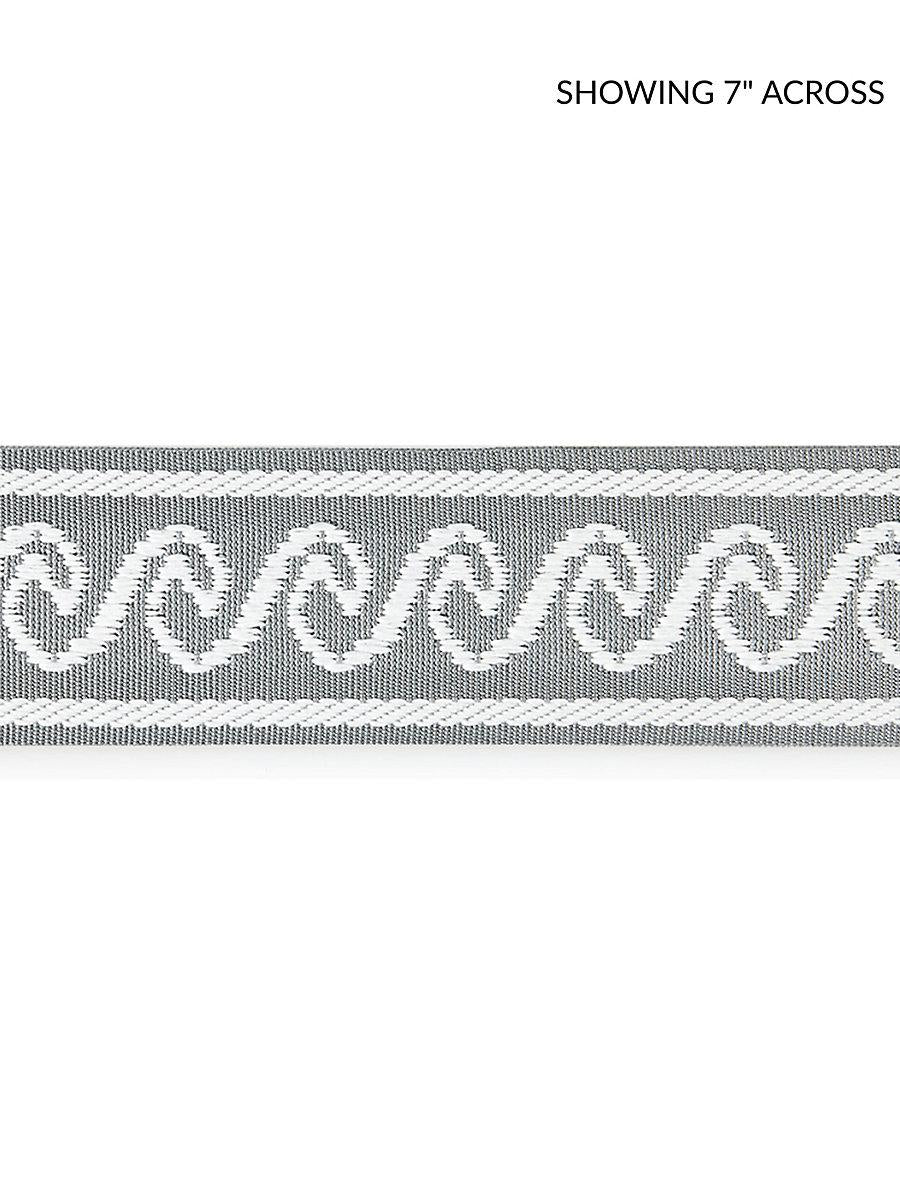 Scalamandre Wave Tape Smoke Trim