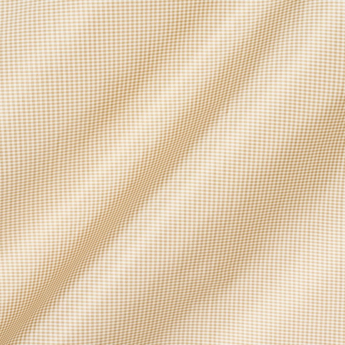 Schumacher Dalton Silk Gingham Cafe' Fabric