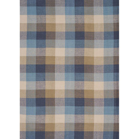 Schumacher Graylyn Plaid Indigo Fabric