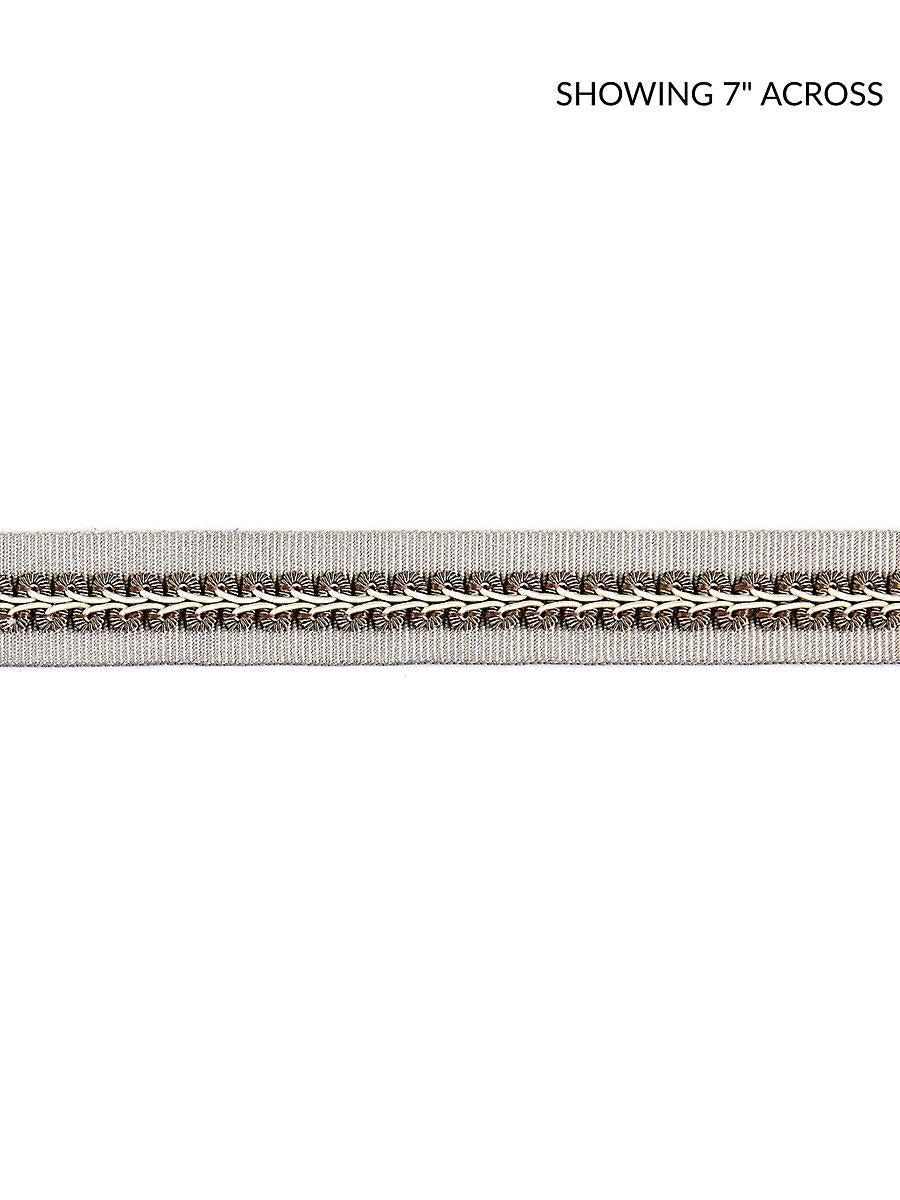 Scalamandre Cecile Gimp Tape French Grey Trim