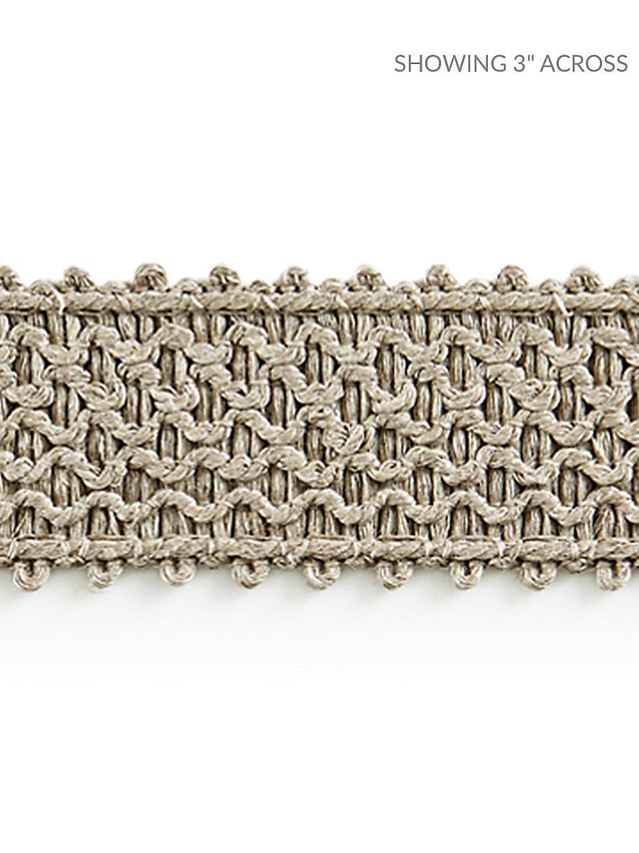Scalamandre Ansa Linen Braid Natural Trim
