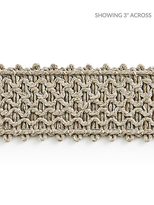 Scalamandre Ansa Linen Braid Natural Trim