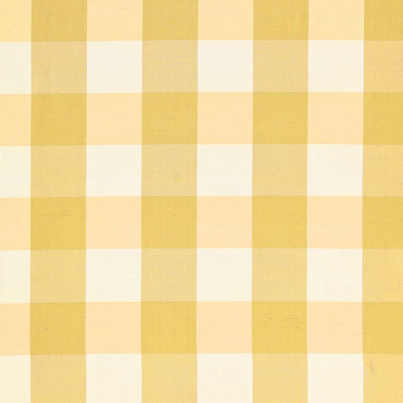 Schumacher Montgomery Silk Plaid Sunrise Fabric