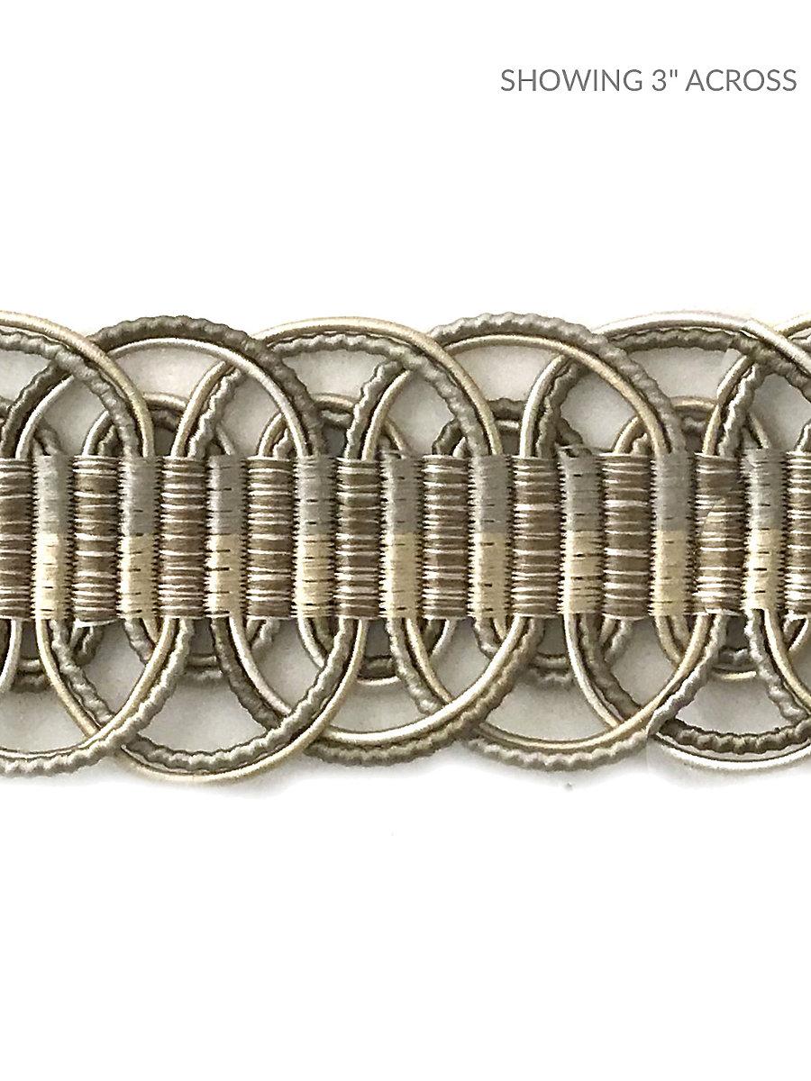 Scalamandre Le Mans Taupes Trim