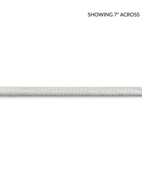 Scalamandre Tortola Twisted Cord Pearl Grey Trim