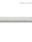 Scalamandre Tortola Twisted Cord Pearl Grey Trim