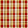 Schumacher Augusta Linen Plaid Orchard Fabric