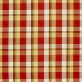 Schumacher Augusta Linen Plaid Orchard Fabric