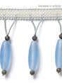 Scalamandre Vionnet Beaded Fringe Sky Trim