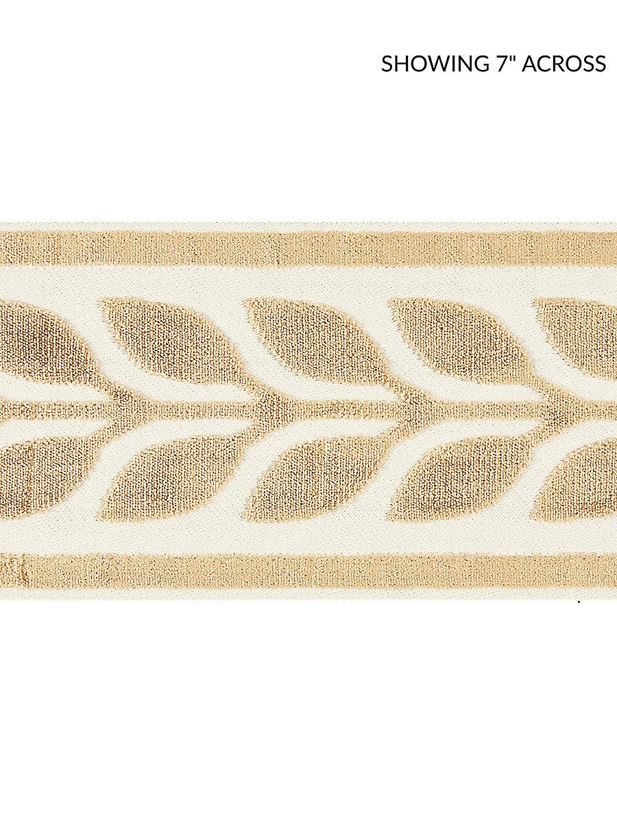 Scalamandre Vigne Velvet Tape Camel Trim