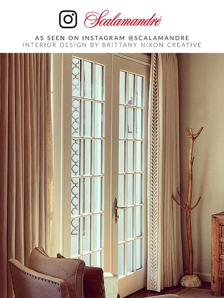 Scalamandre Vigne Velvet Tape Camel Trim