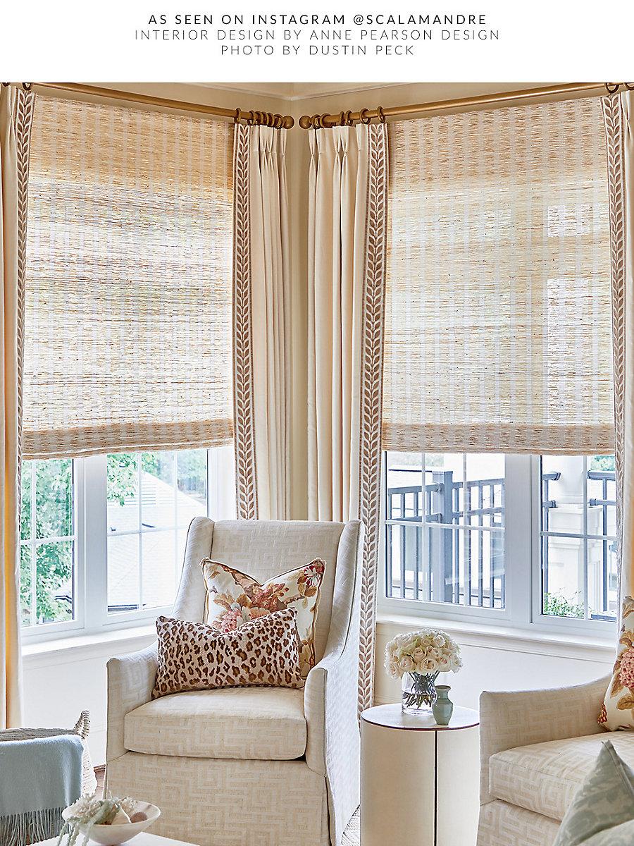 Scalamandre Vigne Velvet Tape Camel Trim