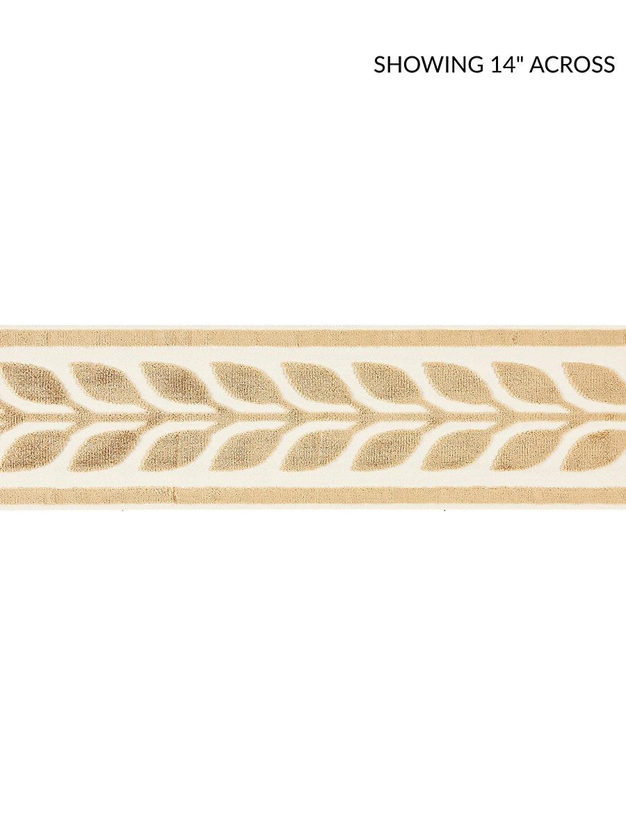 Scalamandre Vigne Velvet Tape Camel Trim