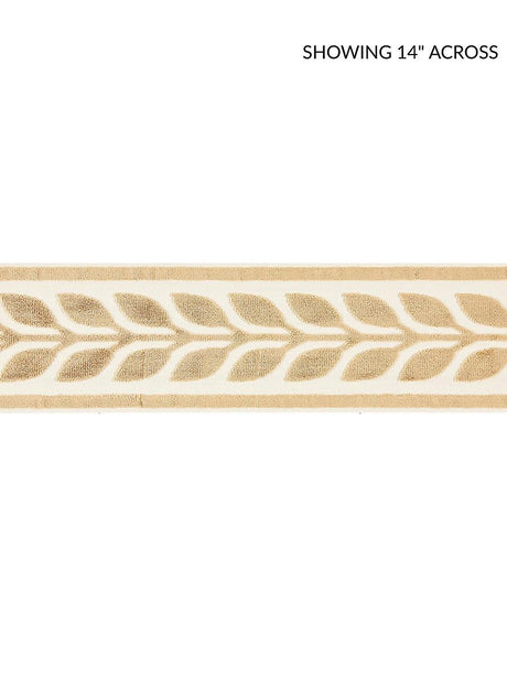 Scalamandre Vigne Velvet Tape Camel Trim