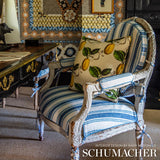 Schumacher Leah Linen Stripe Sail Fabric