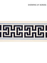 Scalamandre Imperial Embroidered Tape Navy Trim