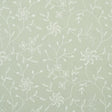 Schumacher Georgia Linen Embroidery Aqua Fabric