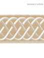 Scalamandre Helix Embroidered Tape Camel Trim