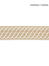 Scalamandre Helix Embroidered Tape Camel Trim