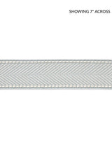 Scalamandre Montauk Herringbone Tape Mineral Trim