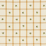 Schumacher Alanna Embroidery Bisque Fabric