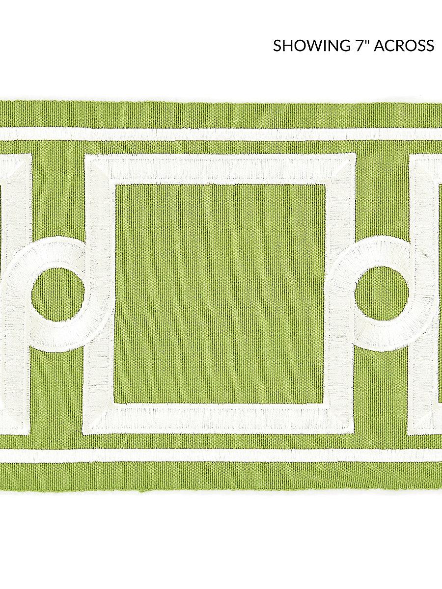 Scalamandre Square Link Embroidered Tape Pear Trim
