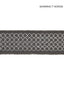 Scalamandre Seville Embroidered Tape Charcoal Trim