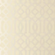 Schumacher Imperial Trellis Alabaster Wallpaper