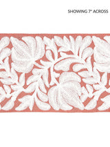 Scalamandre Coventry Embroidered Tape Coral Trim
