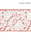Scalamandre Coventry Embroidered Tape Coral Trim