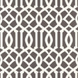 Schumacher Imperial Trellis Charcoal Wallpaper